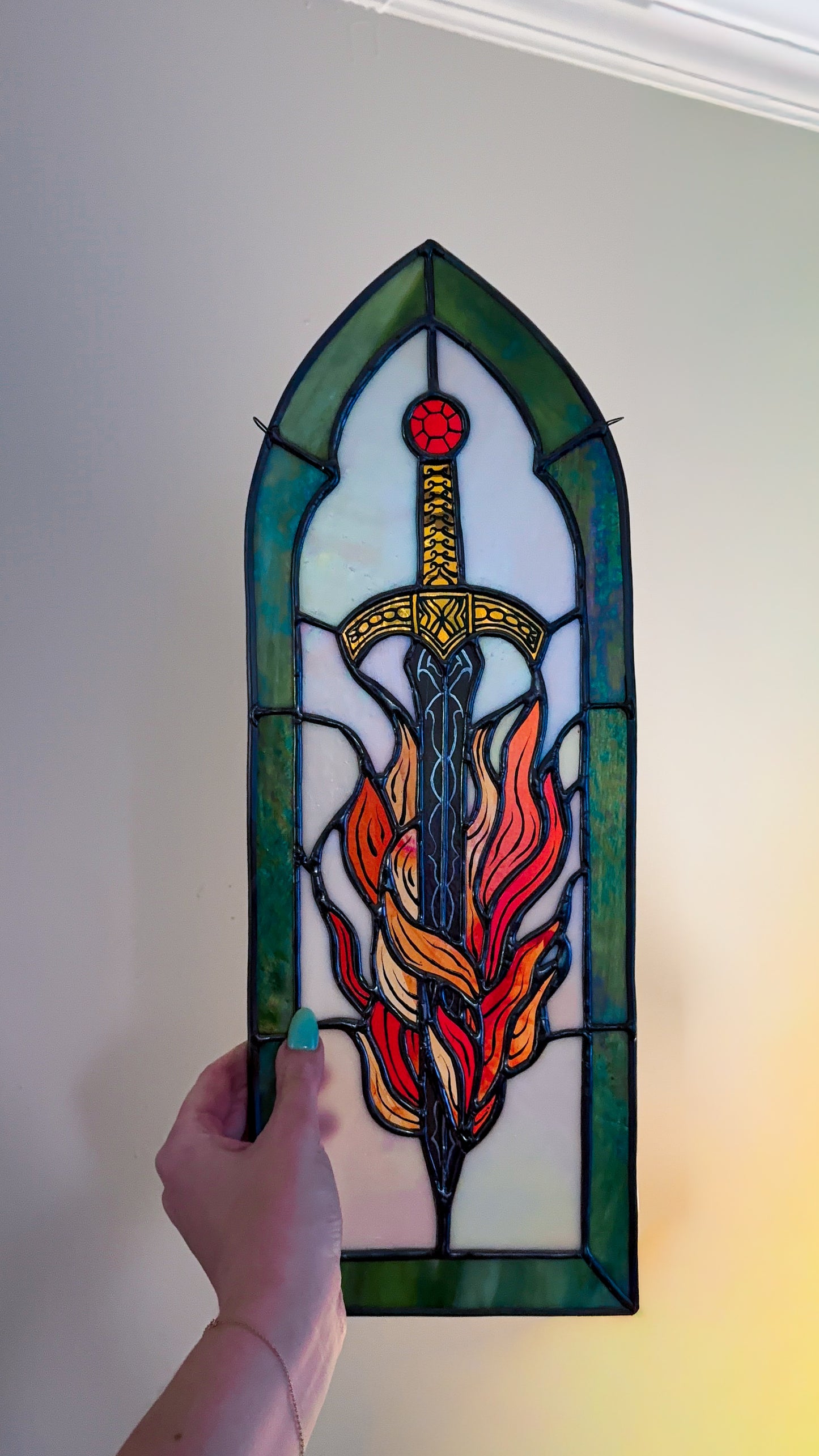 The Sword on Fire