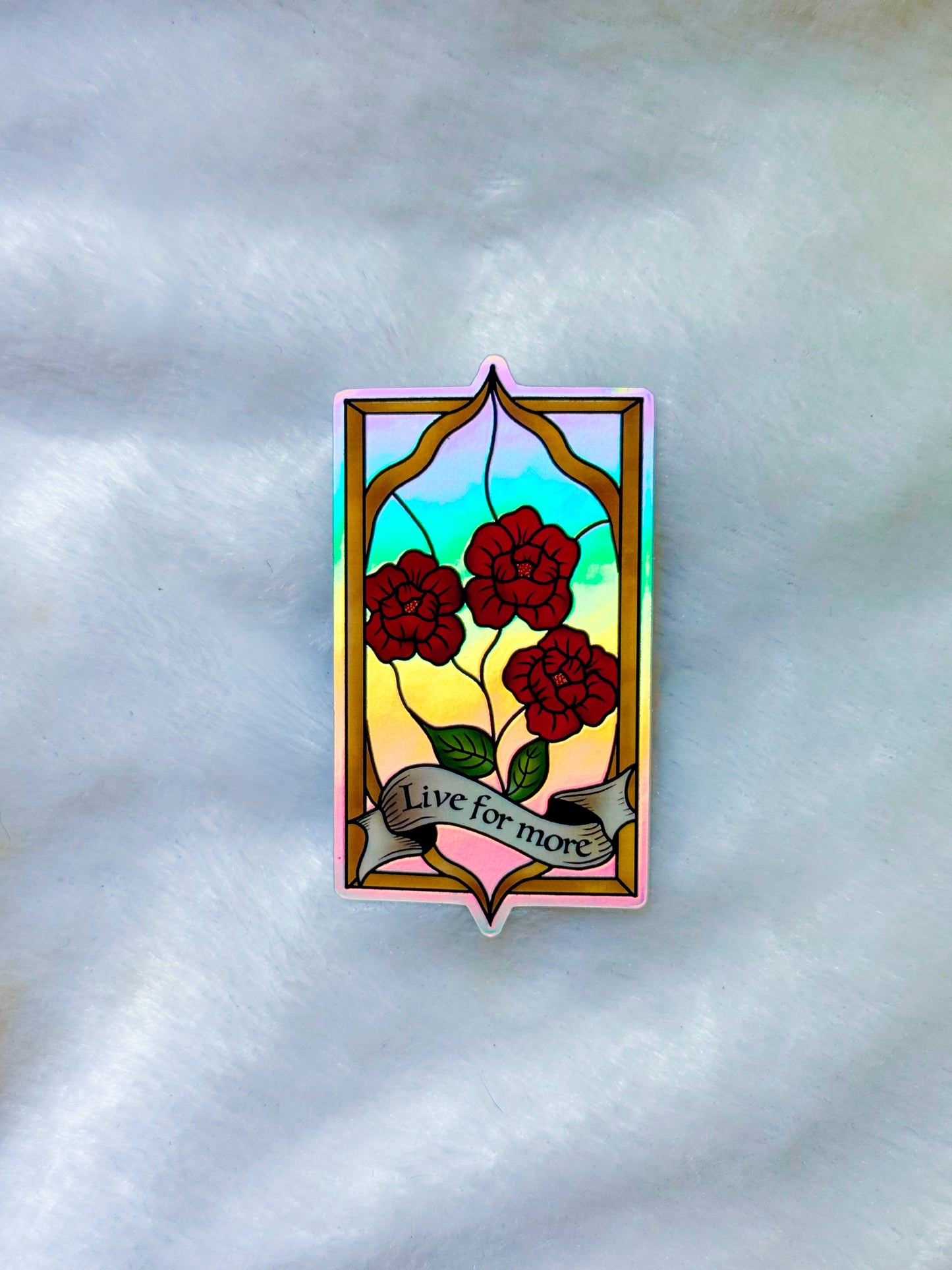 Live For More - Sticker