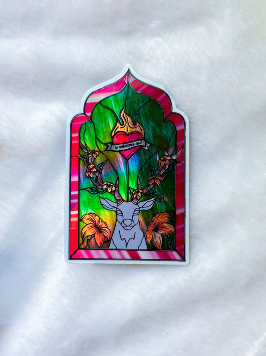 Lord of the North & Kingsflame - Sticker
