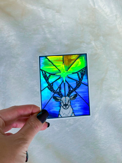 Sticker: King of the North Blue