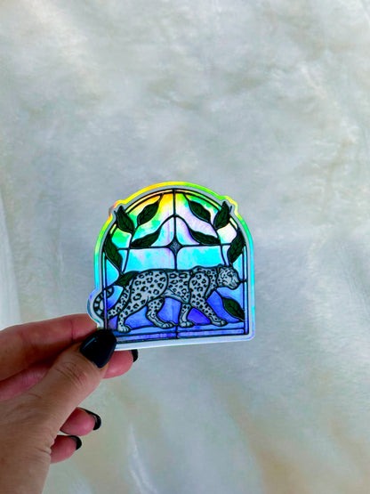 Sticker: Snow Leopard