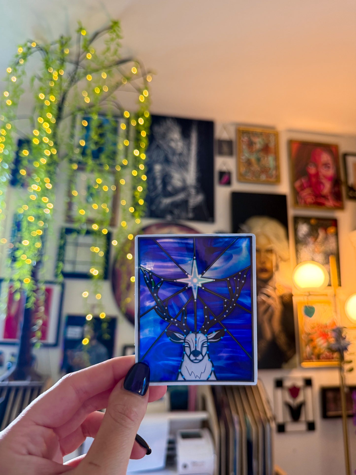 Sticker: King of the North Blue